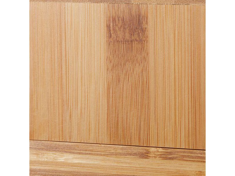 relaxdays Beistelltisch mit Schubfach 55 cm x 68 cm, Hellbraun