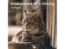 tractive GPS-Tracker CAT Mini LTE, Braun