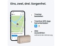 tractive GPS-Tracker CAT Mini LTE, Braun