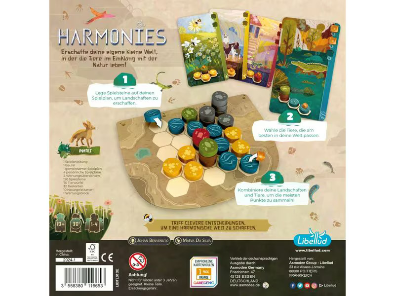 libellud Familienspiel Harmonies -DE-