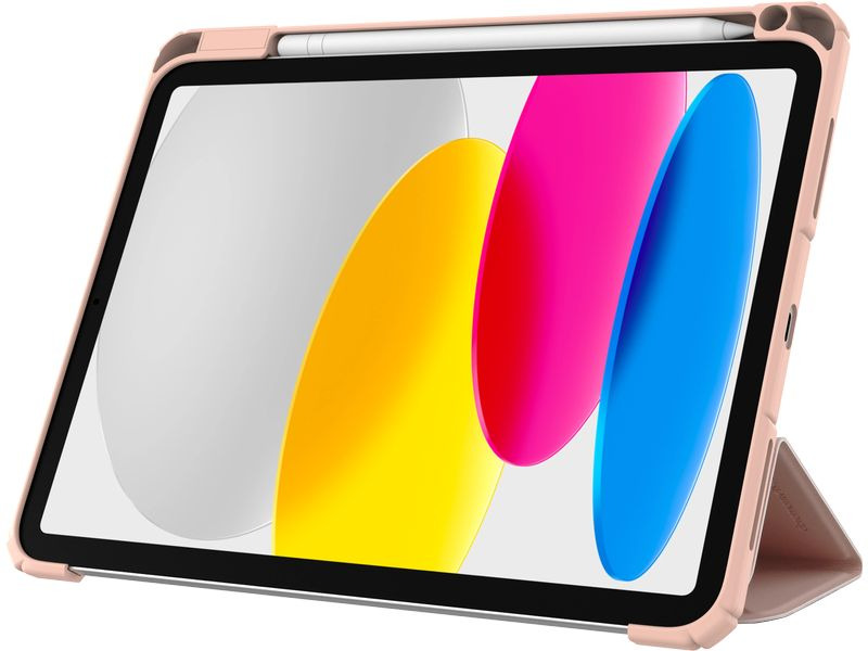 dbramante1928 Tablet Book Cover London iPad 10.9 (10th Gen) Pink Sand