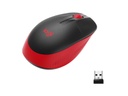 Logitech Maus M190 Rot/Schwarz