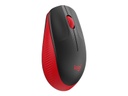 Logitech Maus M190 Rot/Schwarz