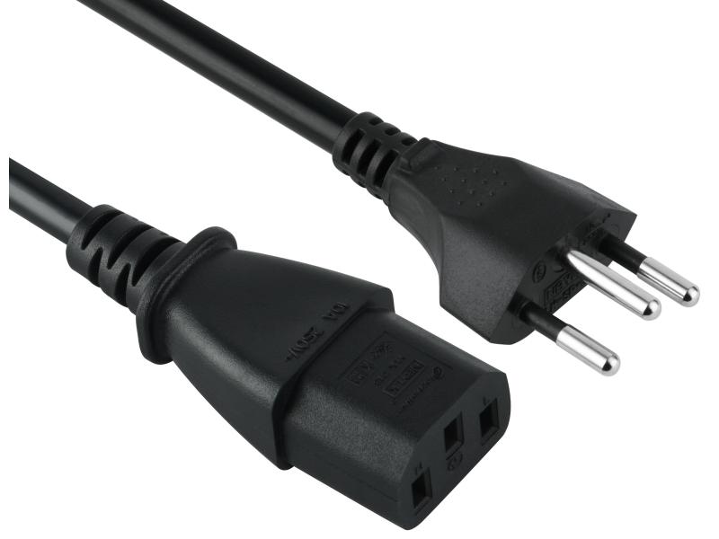 FURBER.power Netzkabel 1.8 m C13-T12 -