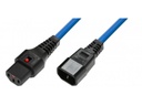 IEC LOCK Gerätekabel 0.5 m C13-C14