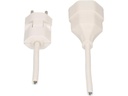 Max Hauri Verlängerungskabel 0.5 m T13 - T12 Clip-Clap, Weiss