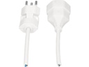 Max Hauri Verlängerungskabel 10 m T13 - T12 Clip-Clap, Weiss