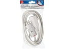 Max Hauri Verlängerungskabel 10 m T13 - T12 Clip-Clap, Weiss