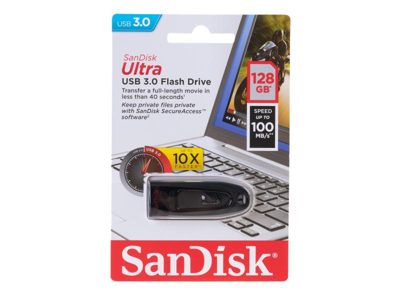 SanDisk USB-Stick Ultra Flash USB3.0 128 GB