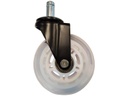 LC-Power Gaming Stuhlrollen 5er Set Weiss