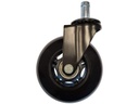 LC-Power Gaming Stuhlrollen 5er Set Schwarz