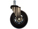 LC-Power Gaming Stuhlrollen 5er Set Schwarz