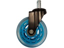 LC-Power Gaming Stuhlrollen 5er Set Hellblau