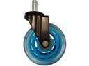 LC-Power Gaming Stuhlrollen 5er Set Hellblau