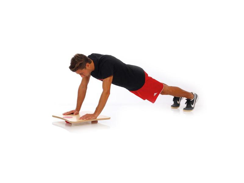 TOGU Balance Board Physiowippe Holz, Rot
