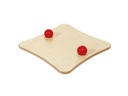 TOGU Balance Board Physiowippe Holz, Rot