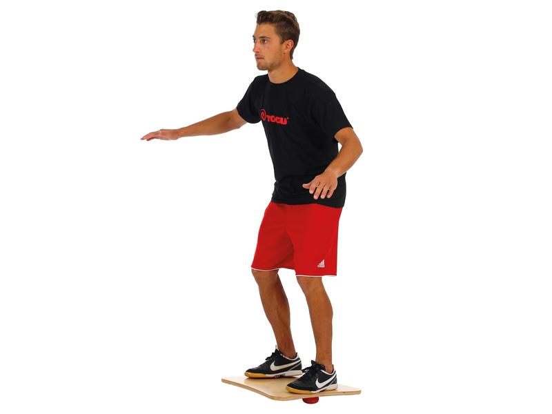 TOGU Balance Board Physiowippe Holz, Rot