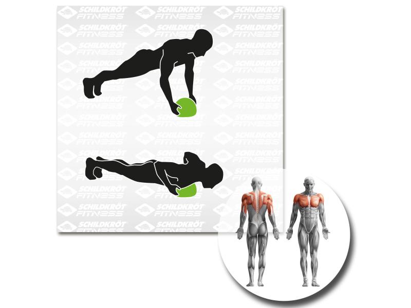 Schildkröt Fitness Medizinball Slamball 3 kg
