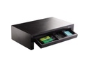 Fellowes TV-/Display-Standfuss Designer Suites Schwarz