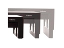 Fellowes TV-/Display-Standfuss Designer Suites Schwarz