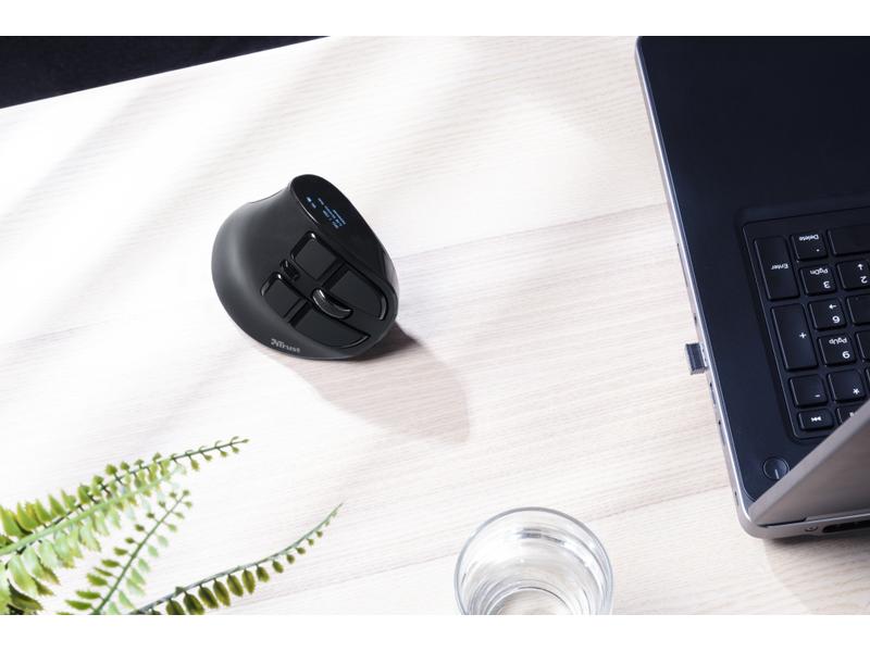 Trust Ergonomische Maus Voxx Rechargeable