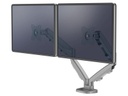 Fellowes TV-/Display-Standfuss Eppa für 2 Monitore, Silber