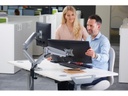 Fellowes TV-/Display-Standfuss Eppa für 2 Monitore, Silber