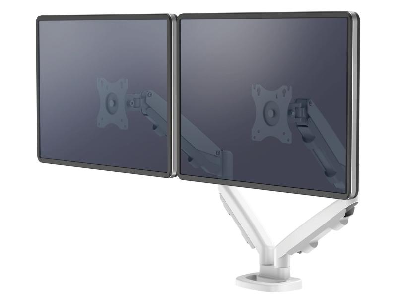Fellowes TV-/Display-Standfuss Eppa für 2 Monitore, Weiss
