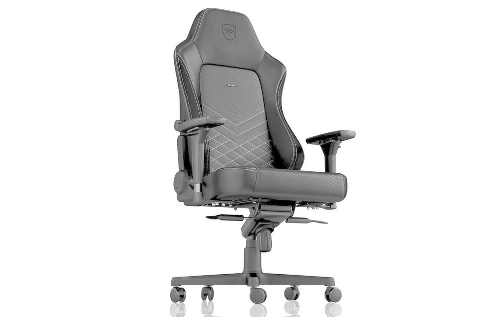 noblechairs Gaming-Stuhl Hero Schwarz/Weiss
