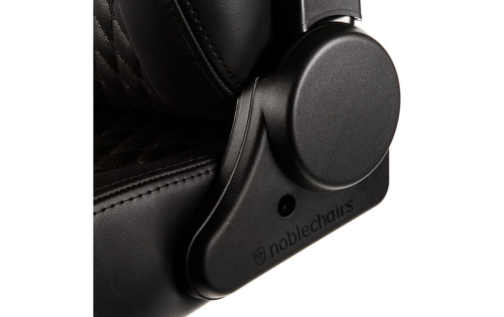 noblechairs Gaming-Stuhl ICON Echtleder Schwarz