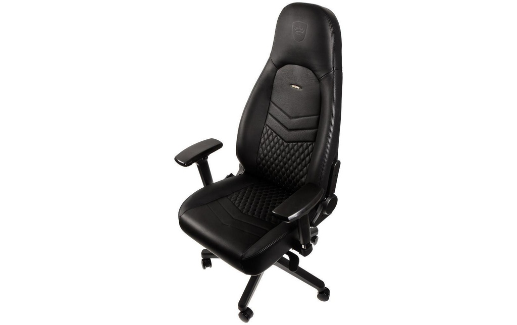 noblechairs Gaming-Stuhl ICON Echtleder Schwarz