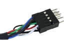 Delock FireWire-Kabel 400Mbps 6Pol auf Pfostenstecker 16 cm