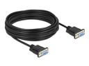 Delock Anschlusskabel Nullmodem RS-232 DB9, (f-f) 10 m