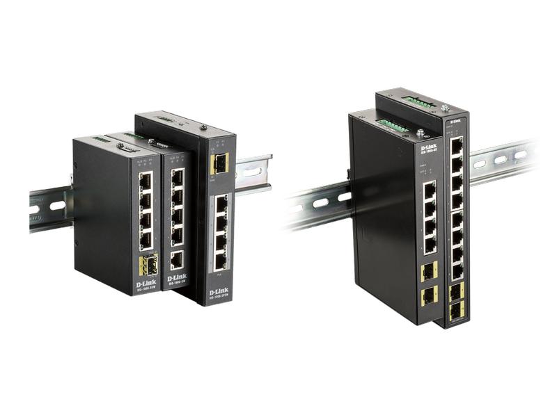 D-Link Rail Switch DIS-100G-10S 10 Port