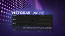 Netgear PoE+ Switch AV Line M4250-26G4F-PoE+ 28 Port