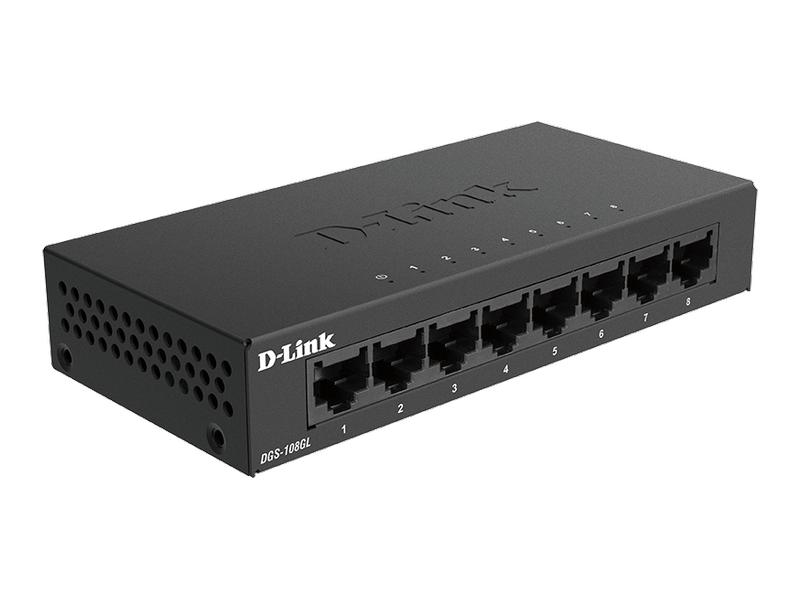 D-Link Switch DGS-108GL/E 8 Port