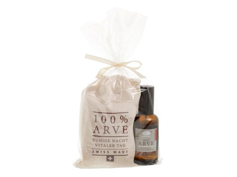 Aromalife Duftöl-Set mit Arvenspänen und Raumspray 100 ml, 35 g