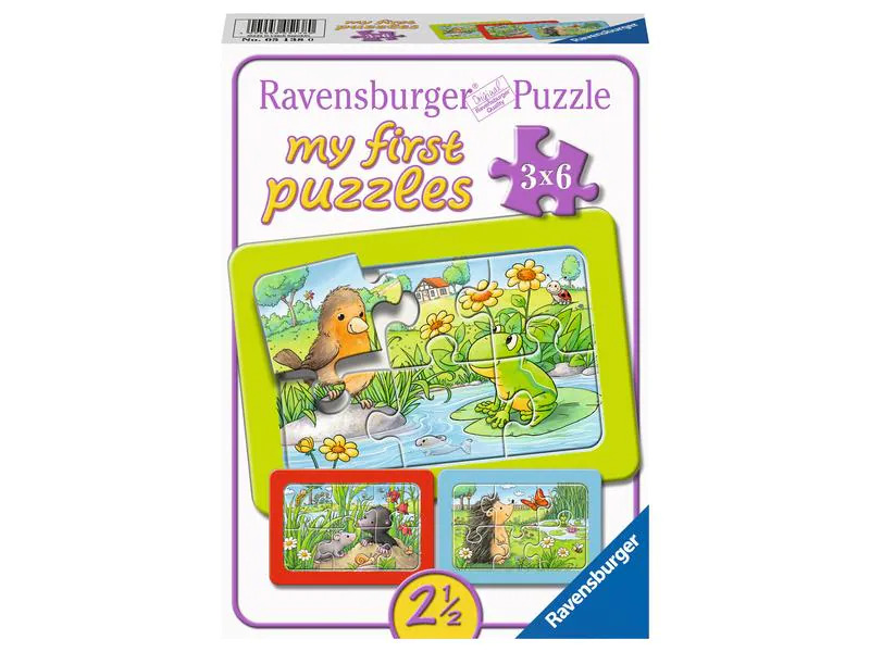 Ravensburger Kleinkinder Puzzle Kleine Gartentiere