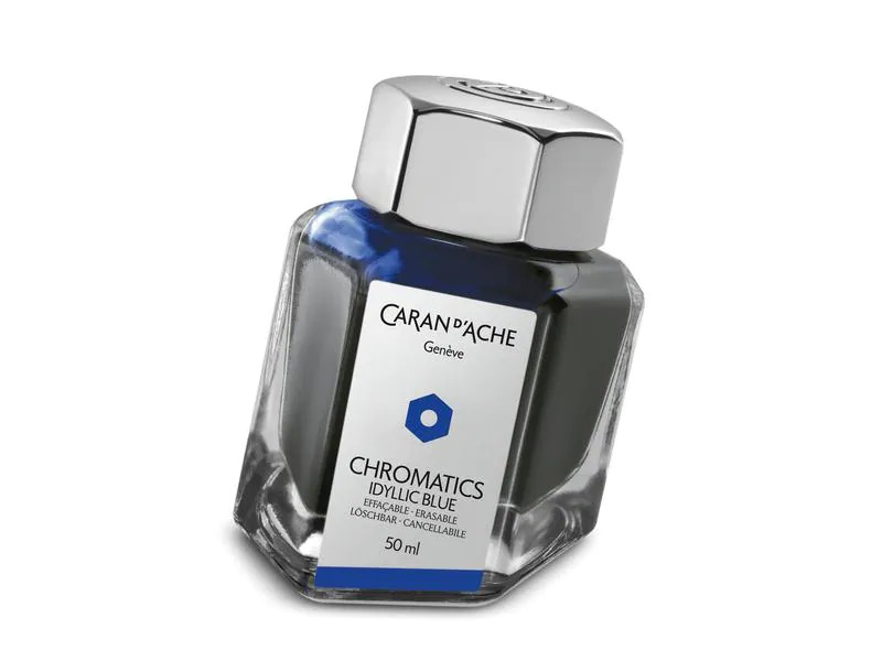 Caran d'Ache Tintenpatrone 50 ml Blau