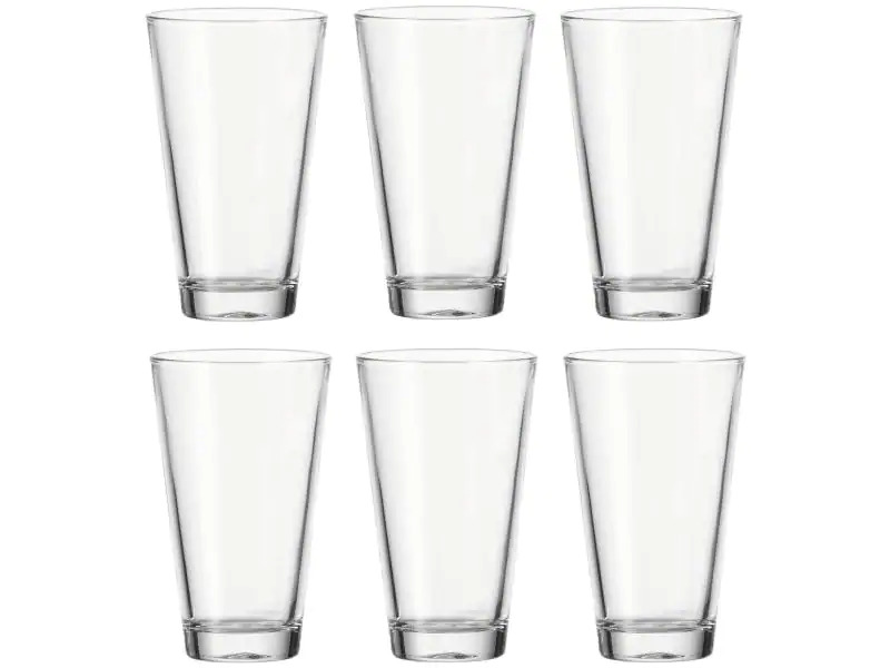 Leonardo Trinkglas Ciao 300 ml, 6 Stück, Transparent