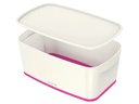 Leitz Aufbewahrungsbox MyBox Klein Weiss/Pink
