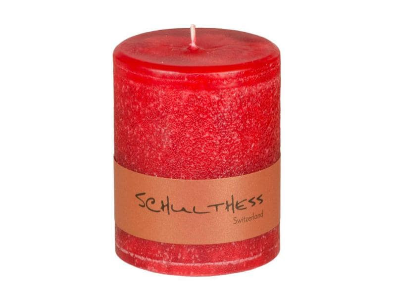 Schulthess Kerzen Kerze Scharlachrot 8 cm