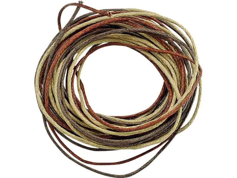 Knorr Prandell Wachskordel 1 mm 3 x 1,7 m Braun