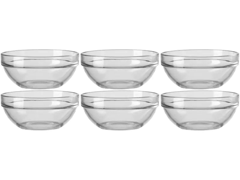 Montana Schale Trend 14 cm, 6 Stück, Transparent