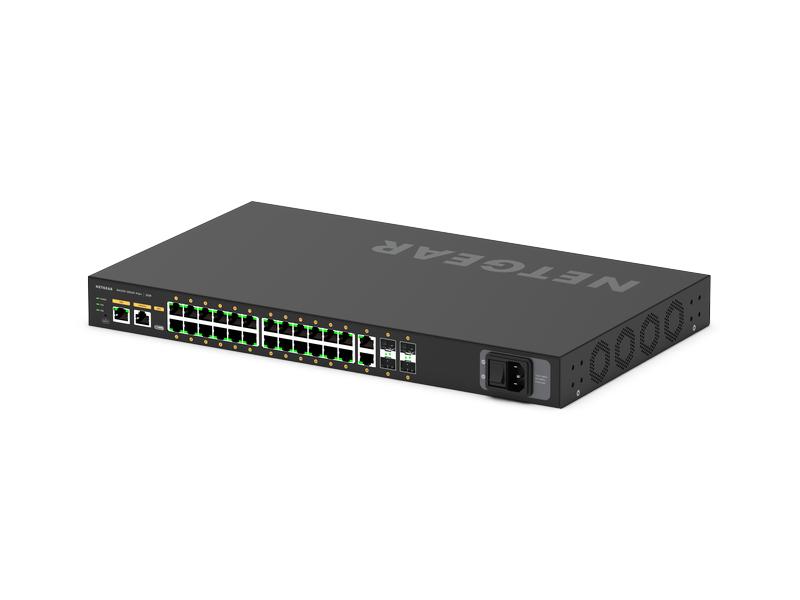 Netgear PoE+ Switch AV Line M4250-26G4F-PoE+ 28 Port