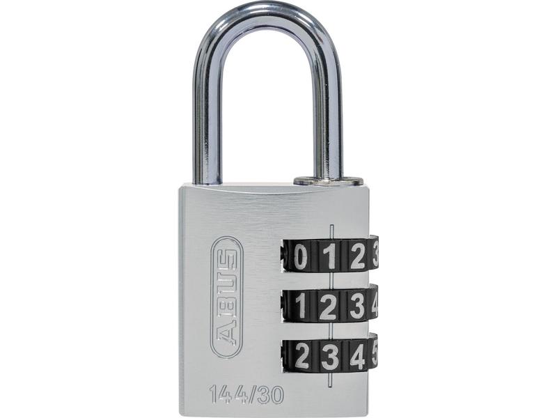 Abus Zahlenschloss 144/30 B/DFNLI Silber Aluminium