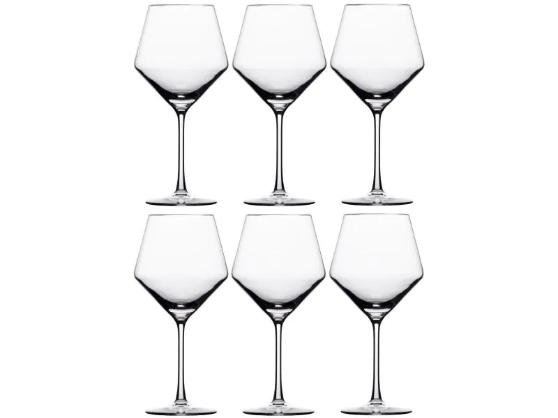 Schott Zwiesel Rotweinglas Belfesta, Burgunder 692 ml, 6 Stück, Transparent