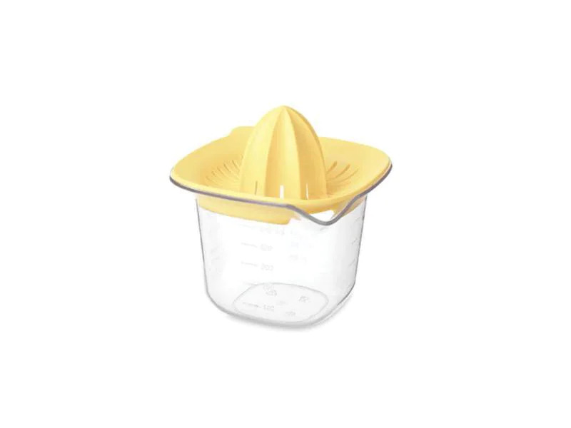 Brabantia Zitruspresse TASTY+ mit Messbecher, Vanilla Yellow