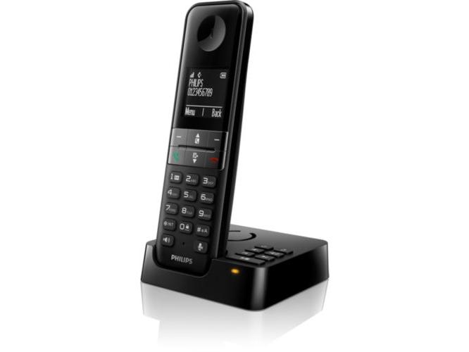 Philips Schnurlostelefon D4751B Schwarz