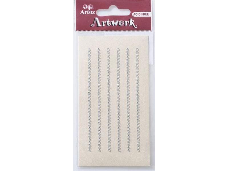 Artoz Glitzersticker Art-Work Kristall 1.55 mm, 1 Bogen